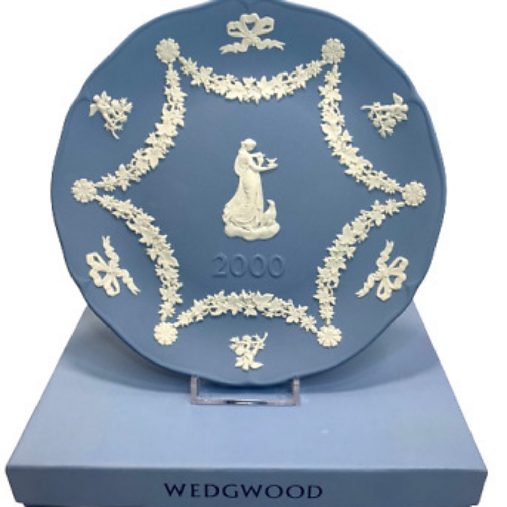 WEDGOOD Jasperware Plate  Hebe&Eagle 2000